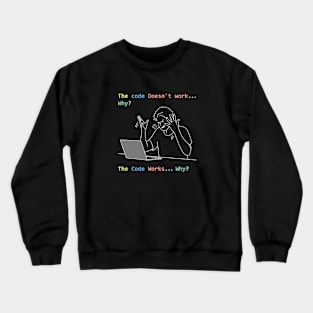 The code doesn't work why Crewneck Sweatshirt